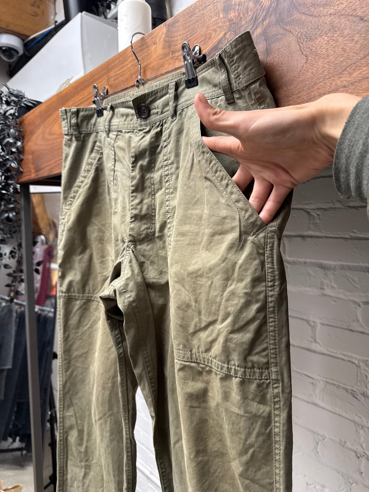 Comme Des Garçons Shirt Military Inspired ‘Deck’ Pants