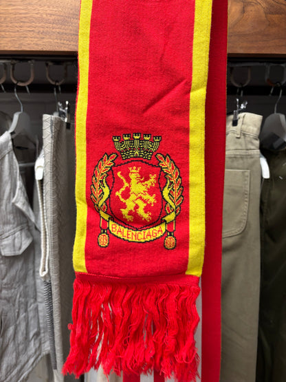 SS2022 Balenciaga x Adidas ‘Manchester United’ Soccer Logo Scarf