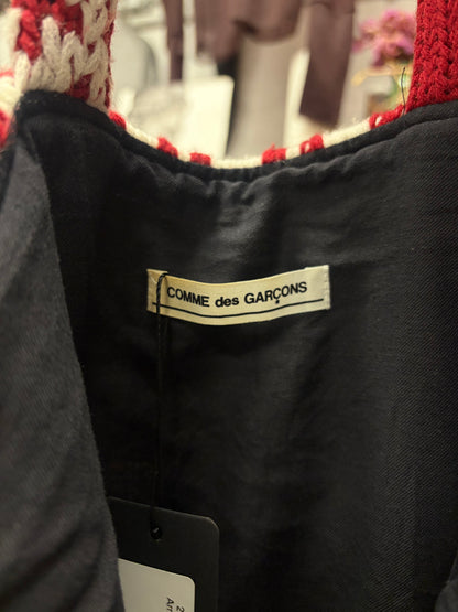 2008 Comme Des Garcons Shirt x Arne & Carlos Holiday Exclusive Knit Tote Bag