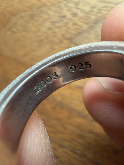 Chrome Hearts ‘Forever’ .925 Silver Spacer Ring