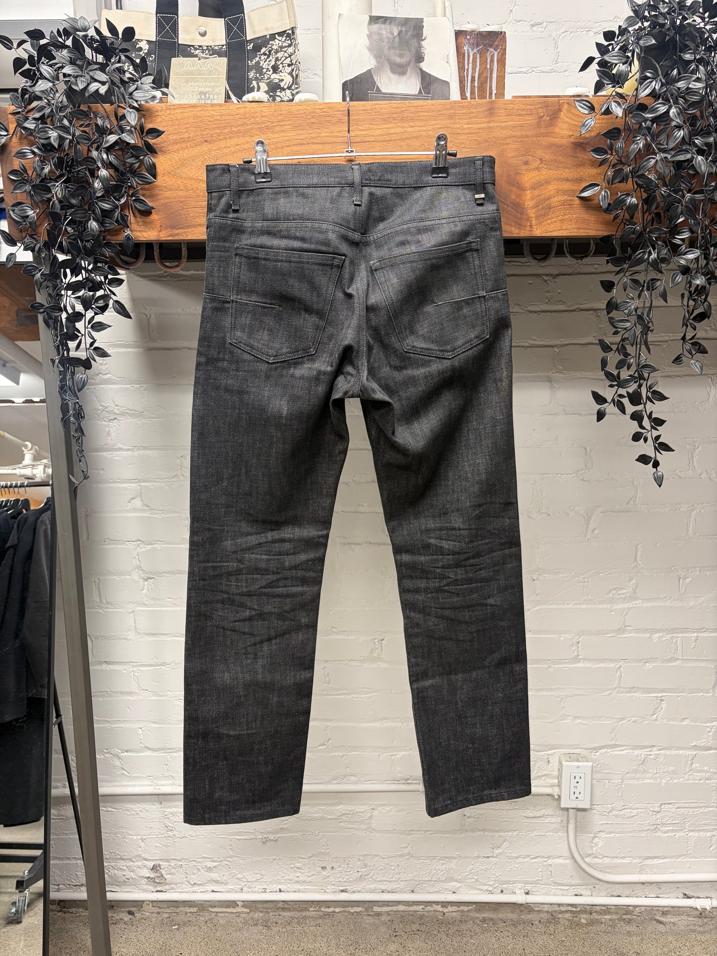 Dior Homme Washed Grey Skinny Jeans