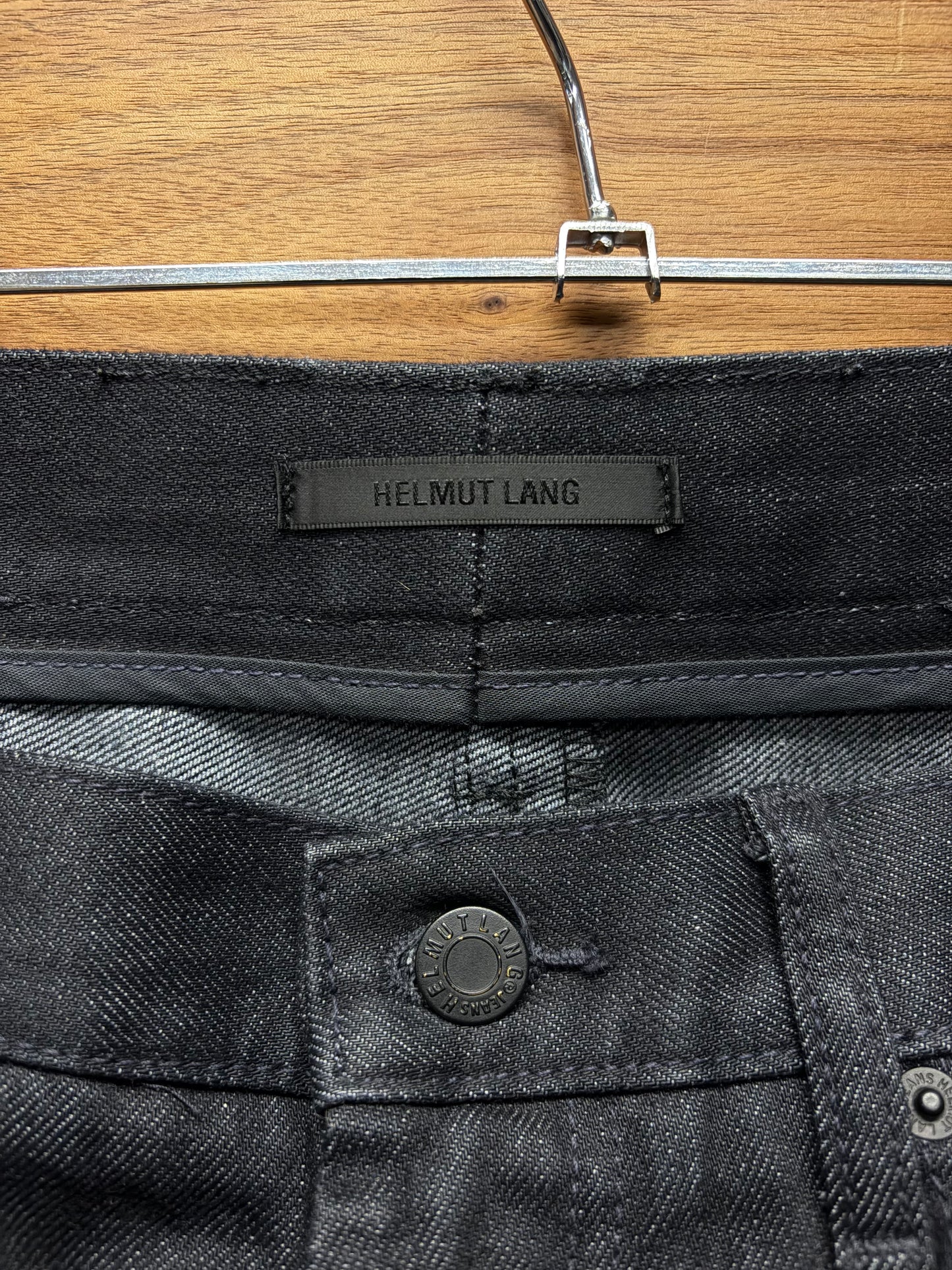 Helmut Lang x Uniqlo Black Bootcut Denim