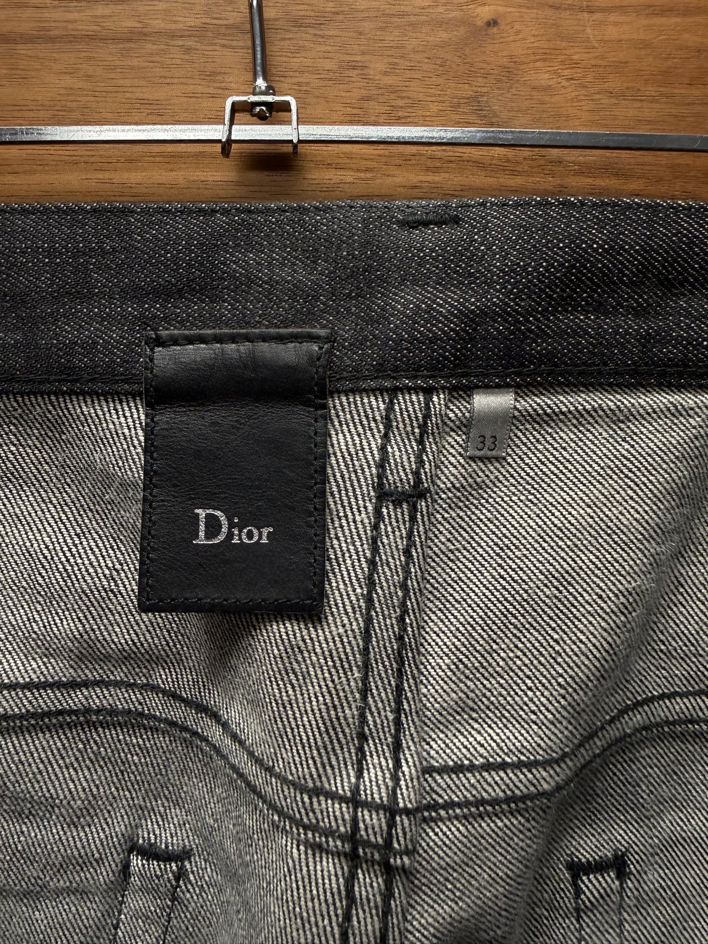 Dior Homme ‘Unaltered’ Black Skinny Jeans