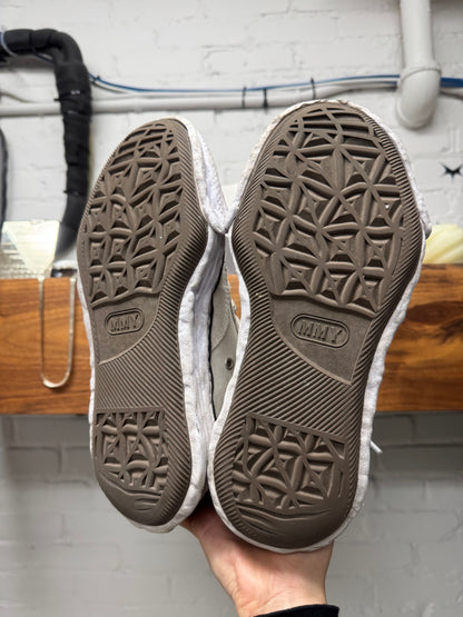 Mihara Yasuhiro White Canvas High Top Sneakers