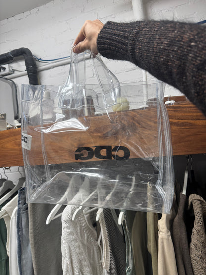 Comme Des Garçons ‘CDG’ PVC Tote Bag