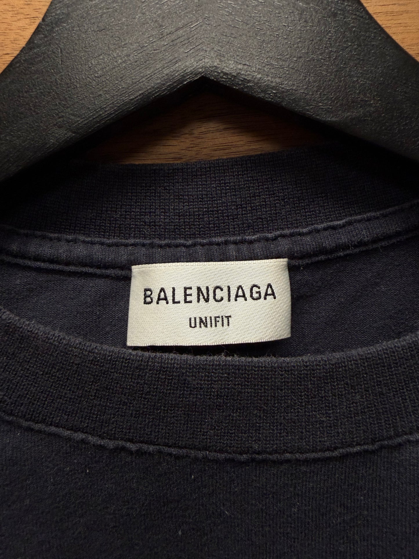 AW2022 Balenciaga ‘Sporty B’ Shrunk Cotton T-Shirt