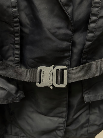 Alyx Studios ‘Roller Buckle’ Nylon Black Shell Blazer