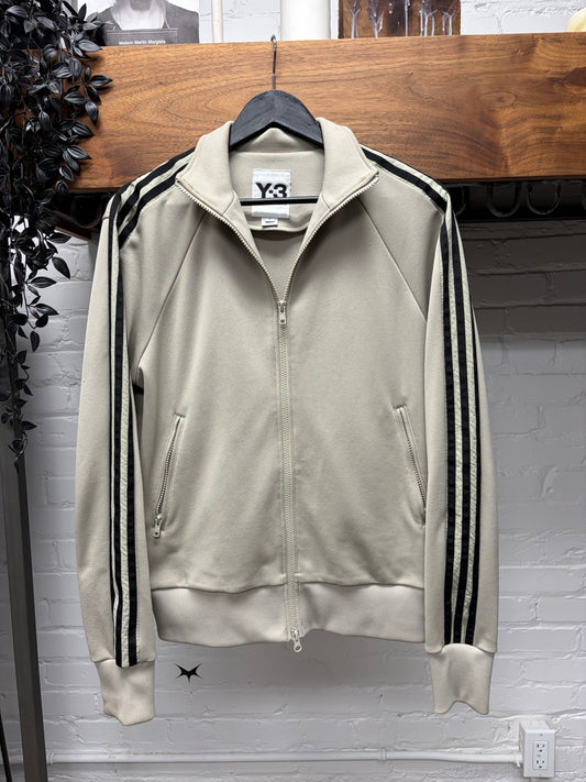 Y-3 by Yohji Yamamoto Cream ‘3 Stripes’ Track Jacket