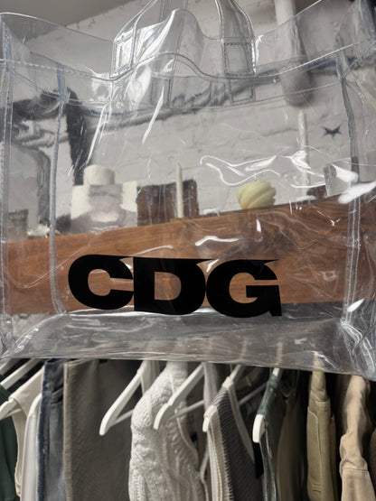 Comme Des Garçons ‘CDG’ PVC Tote Bag
