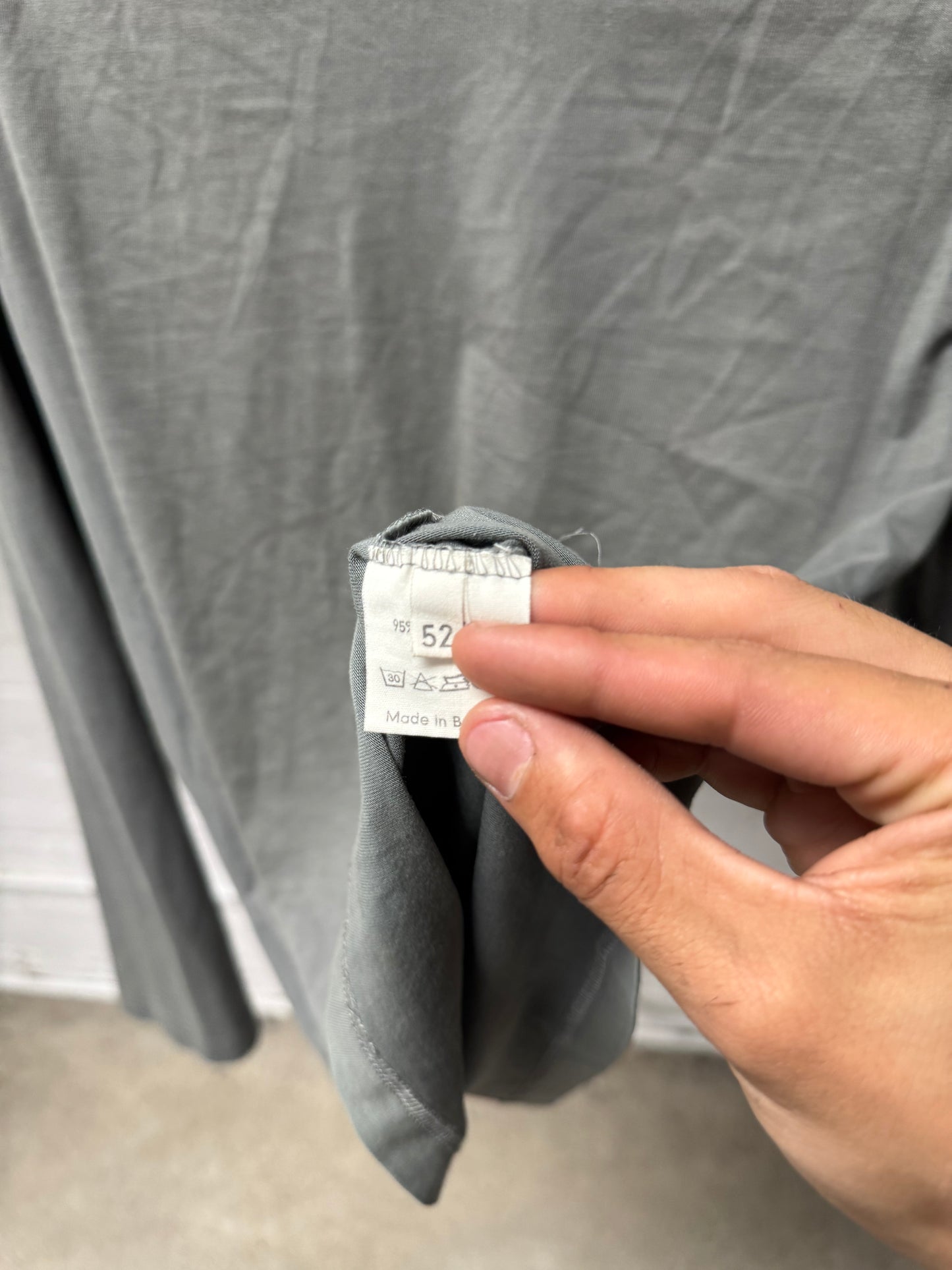 AW1997 Raf Simons ‘White Sox Fever’ Baseball Long Sleeve Shirt