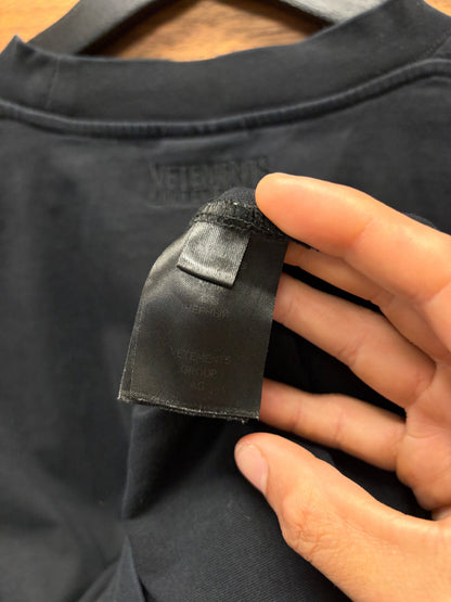 Vetements ‘Solidarity 4 Everyone’ Black Oversized T-Shirt