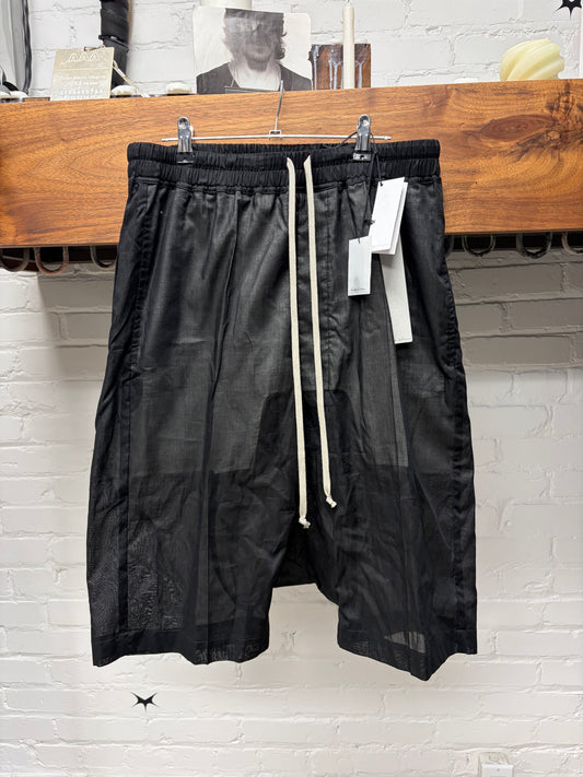SS2025 Rick Owens ‘Hollywood’ Drop Crotch ‘Pod’ Shorts