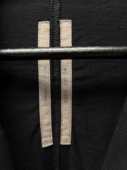 SS2024 Rick Owens ‘Lido’ Black ‘Level’ Short Sleeve Shirt