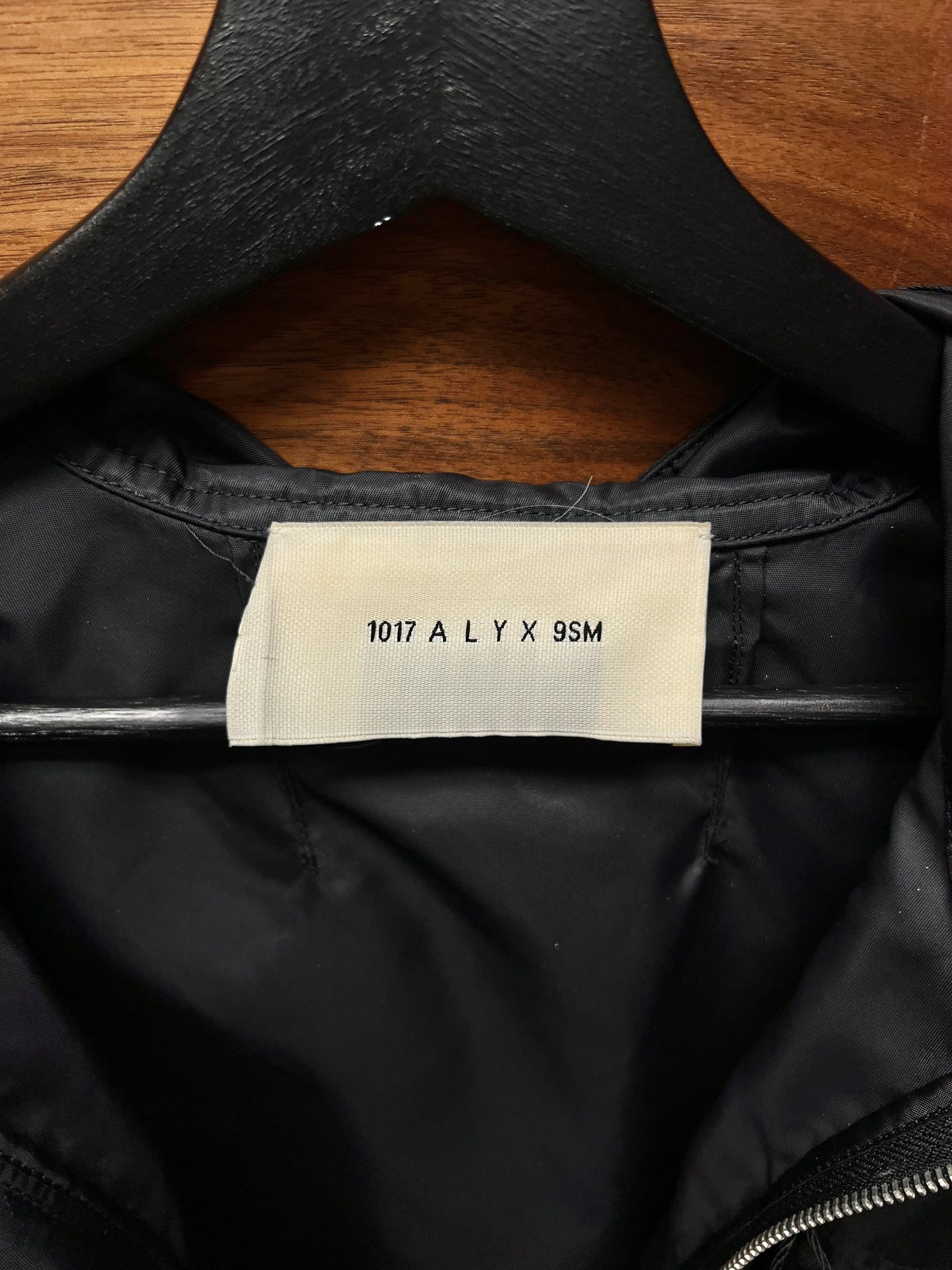 Alyx Studios ‘Roller Buckle’ Black Zip-Up Shell Jacket