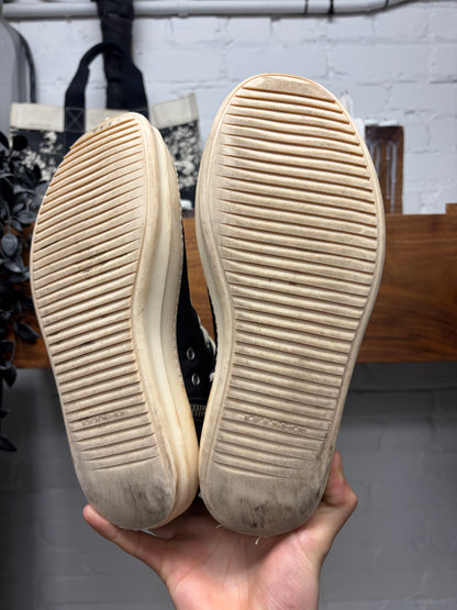 Rick Owens DRKSHDW Padded ‘Ramones’ High Top Sneakers