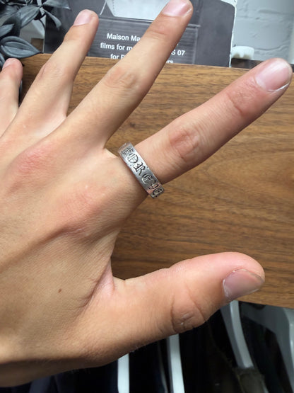 Chrome Hearts ‘Forever’ .925 Silver Spacer Ring
