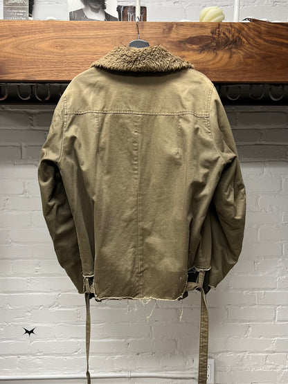 AW2005 Undercover ‘Arts & Crafts’ Shearling Lined Bomber Jacket