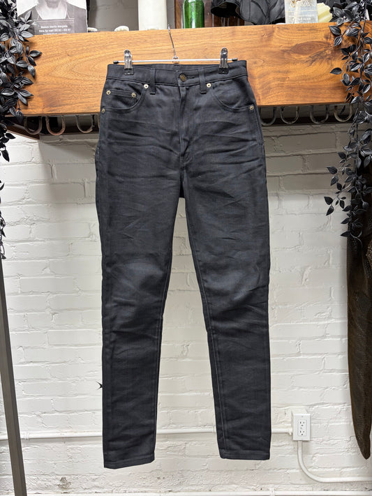 2017 Saint Laurent ‘D04’ Black Skinny Jeans