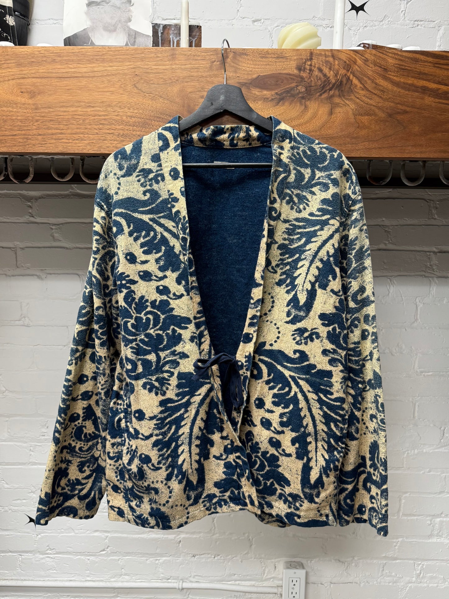 Kapital ‘IDG’ Damask Katashi Kimono Shirt