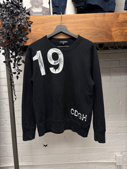2005 Comme Des Garçons Homme Black ‘Jersey’ Sweatshirt