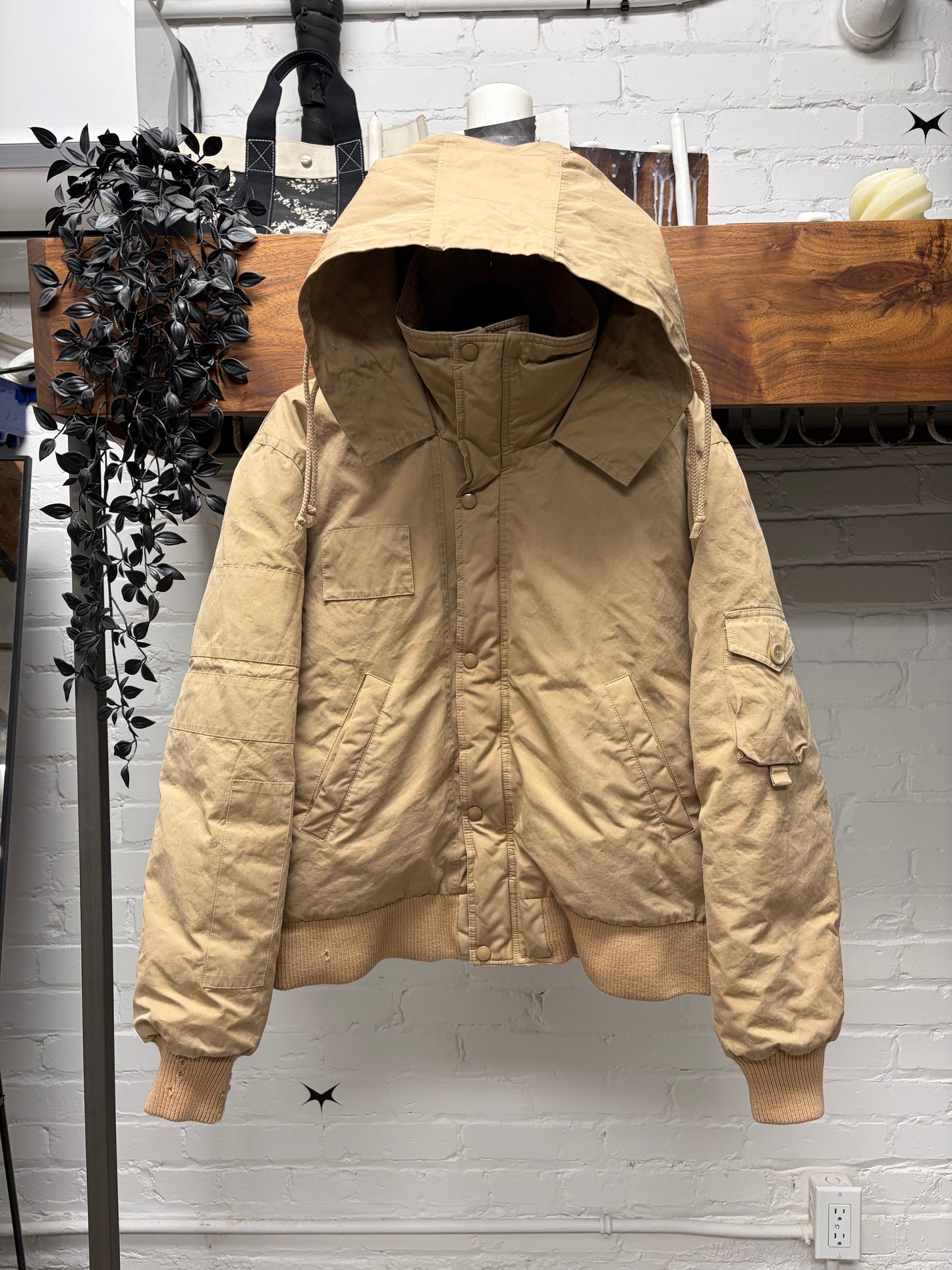 AW2005 Raf Simons ‘History of my World’ Down Filled Cargo Puffer Jacket