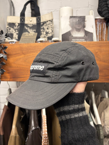 SS2020 Supreme x Barbour Black ‘Box Logo’ 5 Panel Hat