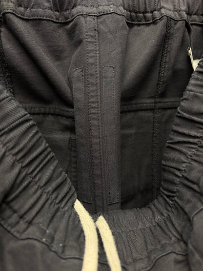 Rick Owens ‘Creatch’ Black Straight Cut Drawstring Pants