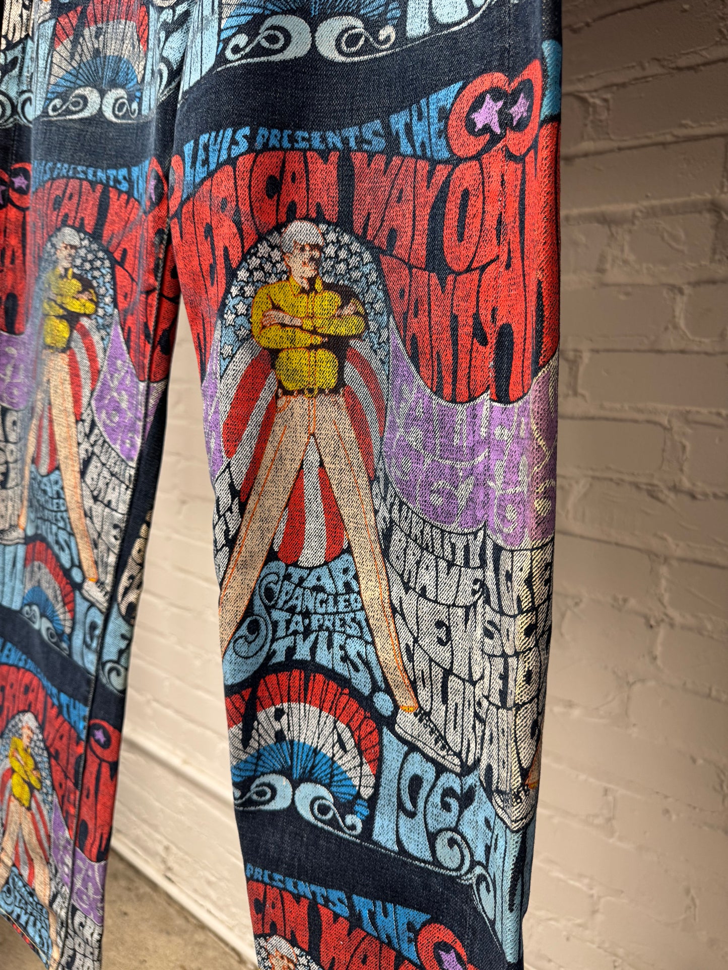 1966 Levi’s LVC Banner Ad Repro ‘Big E’ Denim