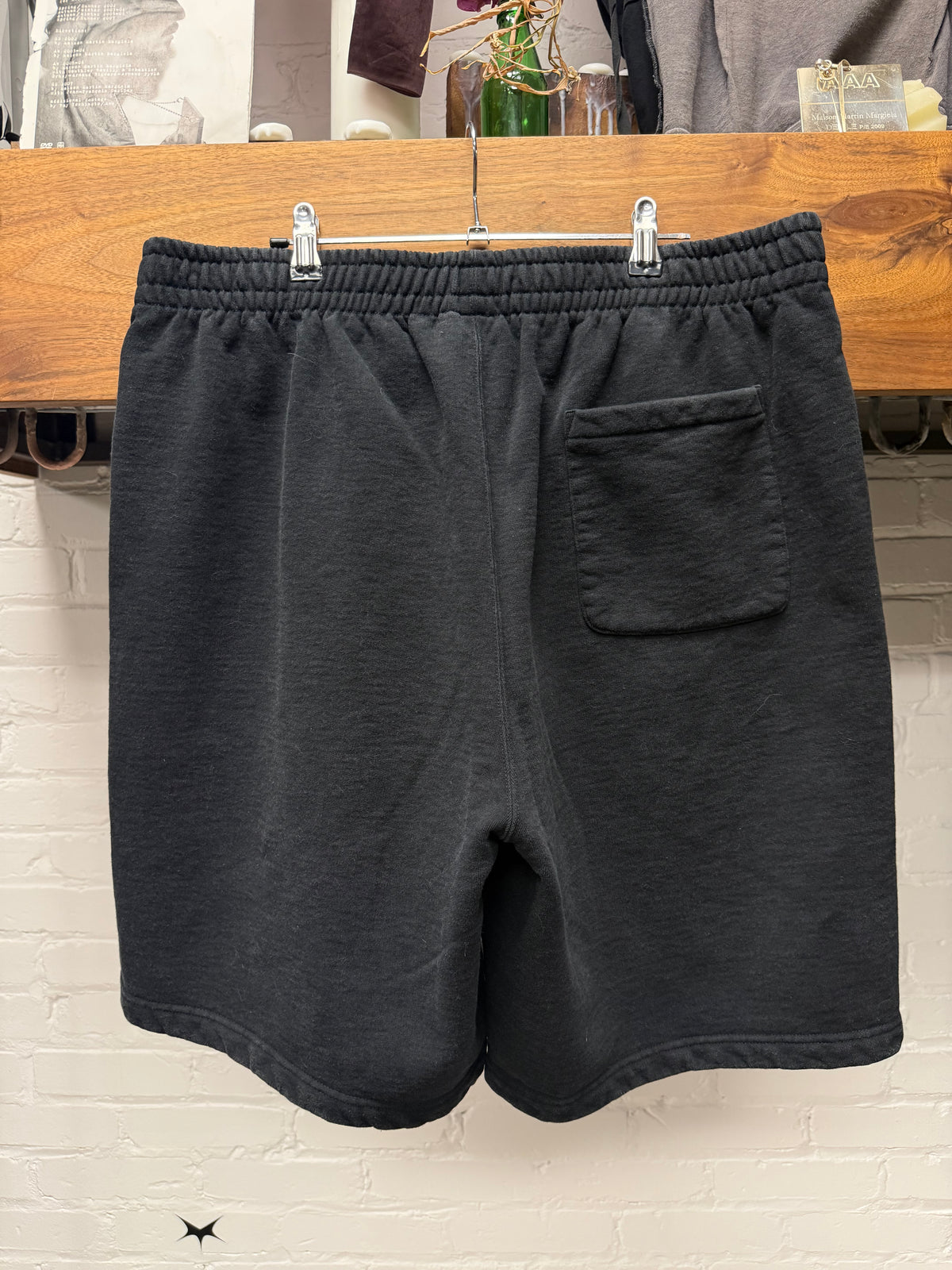 AW2026 Supreme ‘Mini Box Logo’ Black Cotton Sweat Shorts
