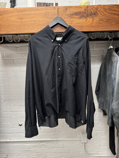 Our Legacy ‘Borrowed BD Shirt’ With Cropped Raw Hem