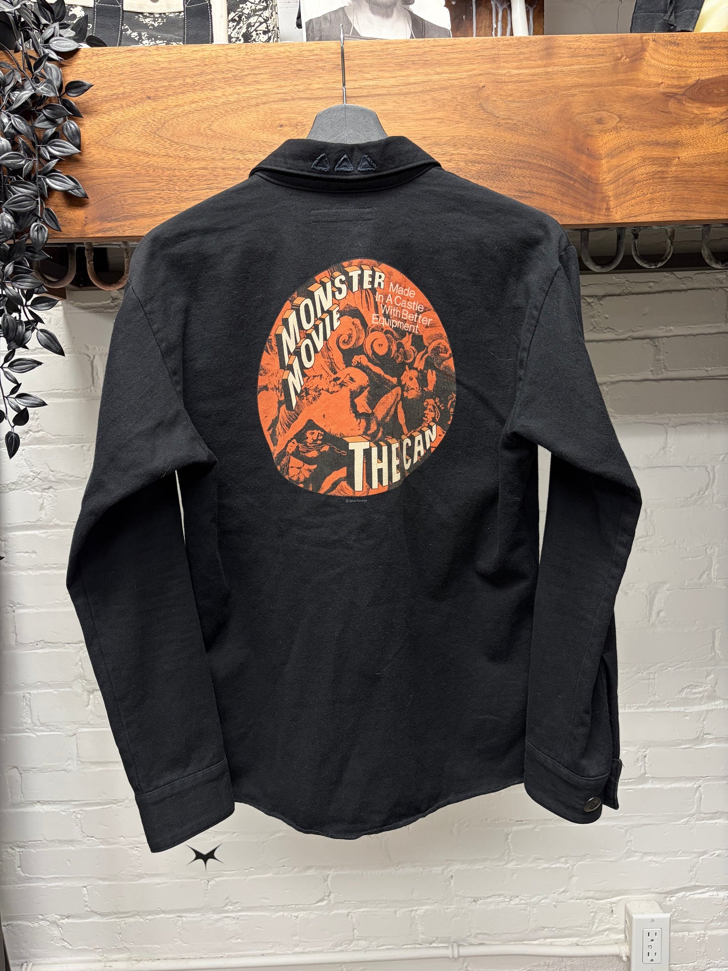 SS2006 Undercover ‘Klaus’ Black Patchwork Military Jacket