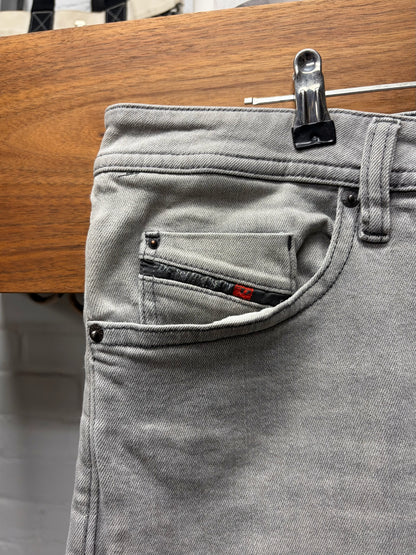 Diesel Washed Grey Skinny Jeans
