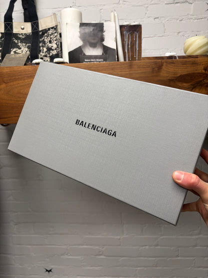 SS2022 Balenciaga ‘Ultra Flat’ Black Carbon Toe Shape Shoes
