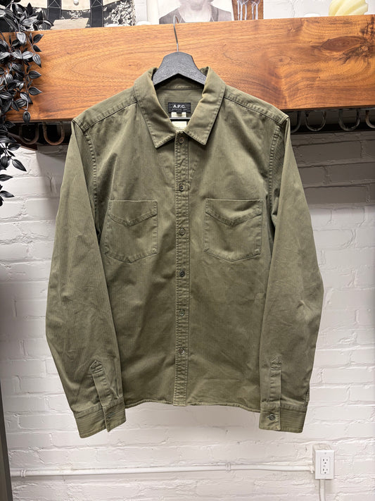 A.P.C. Brushed Cotton Military Work-Shirt