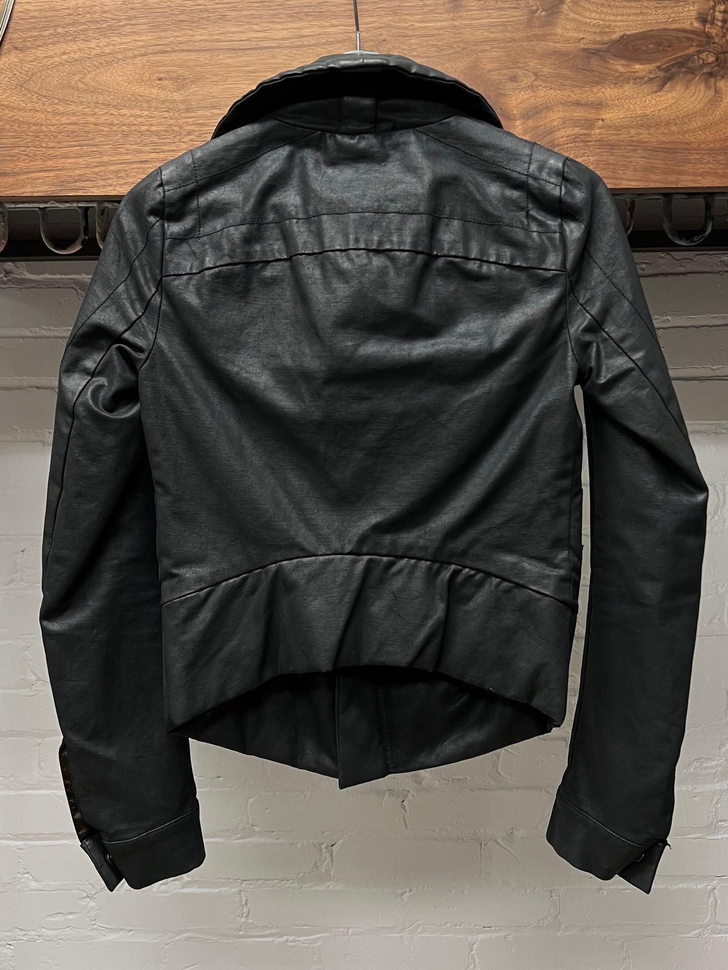 2003 Rick Owens Olmar & Mirta ‘Scuba’ Leather Jacket