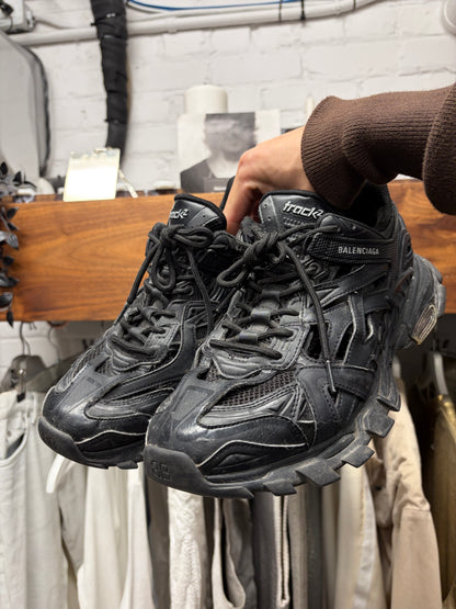 Balenciaga Track 2 Triple Black Low Top Sneakers