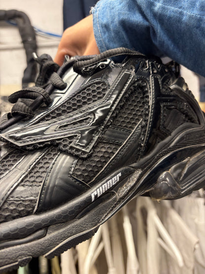 Balenciaga ‘Runner’ Triple Black Low Top Sneakers