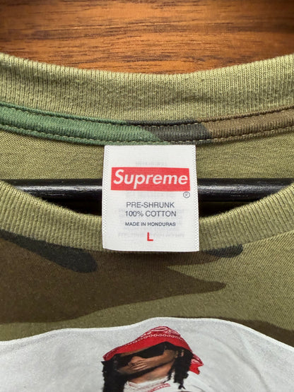 AW2025 Supreme ‘Playboy Carti’ Camo Photo T-Shirt