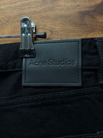 Acne Studios Black Straight Leg Denim