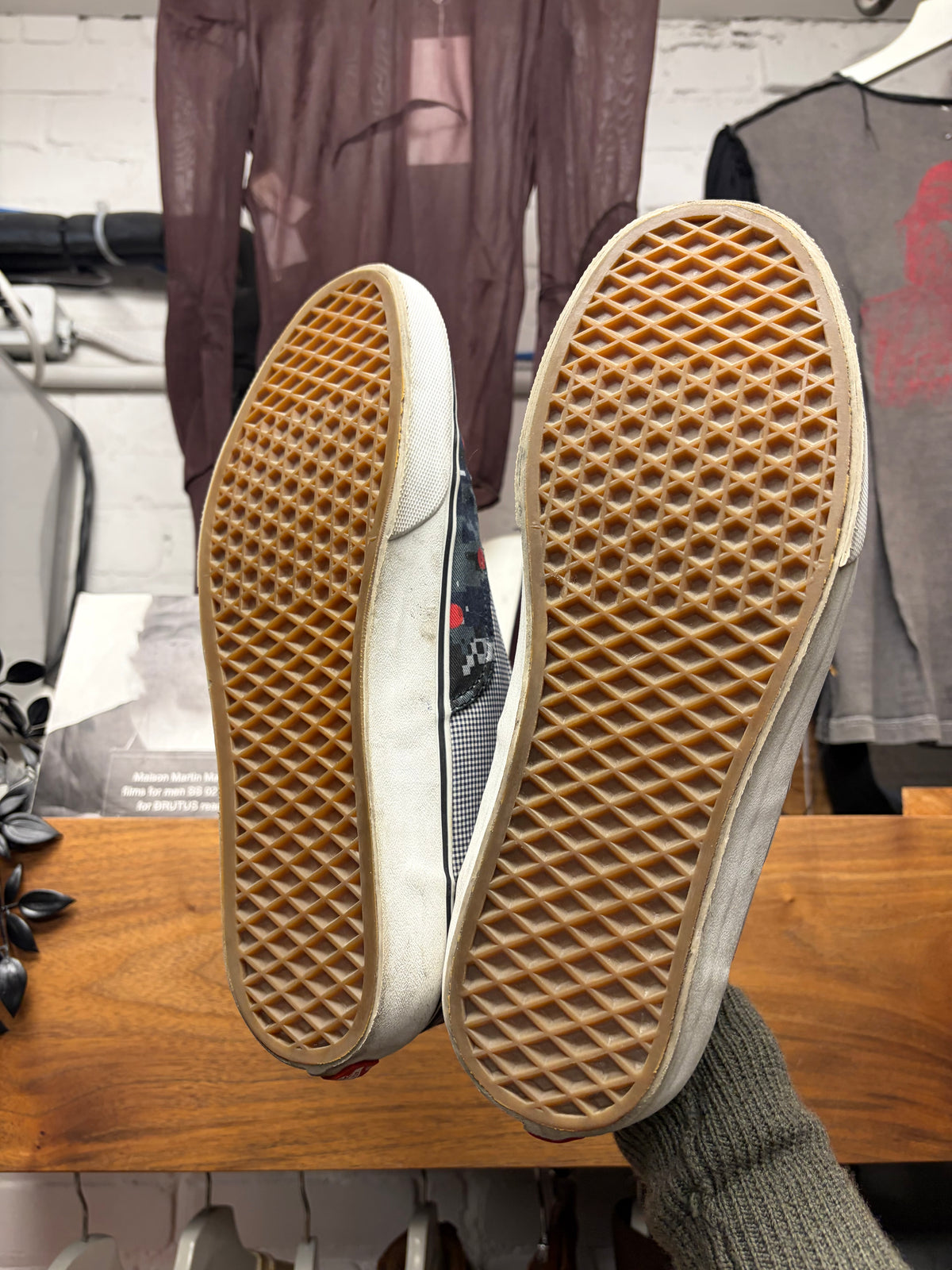 SS2013 Supreme x Comme des Garçons Shirt x Vans 'Digital Camo' Low Top Sneakers
