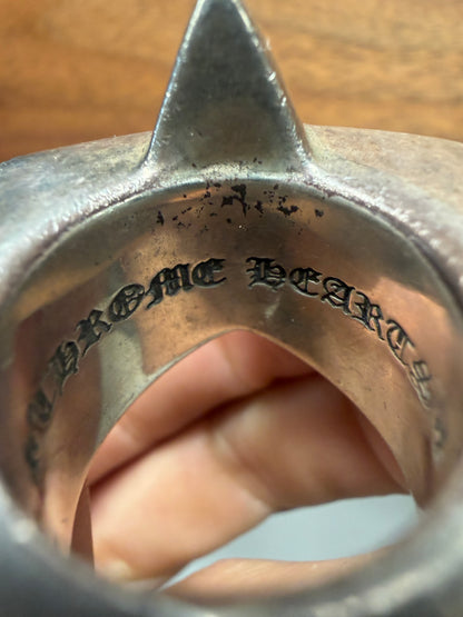 Chrome Hearts ‘5 Point Star’ 925 Silver Ring