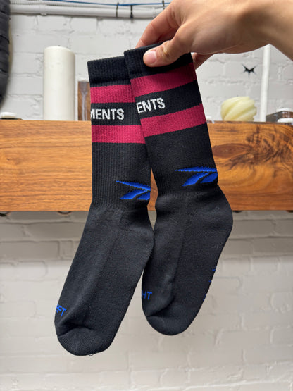 Vetements x Reebok Athletic Logo Socks
