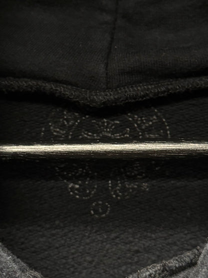 Chrome Hearts Black ‘Scroll Logo’ Pullover Drawstring Hoodie