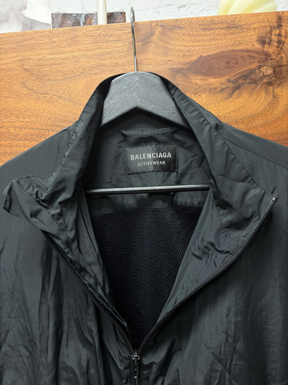 Balenciaga ‘Drop Shoulder’ Zip-Up Oversized Windbreaker Jacket