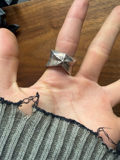 Chrome Hearts ‘5 Point Star’ 925 Silver Ring