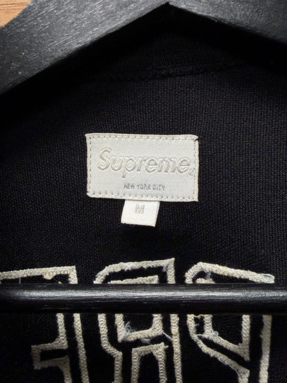 AW2013 Supreme ‘Fleur de Lis’ Black/White Hockey Jersey