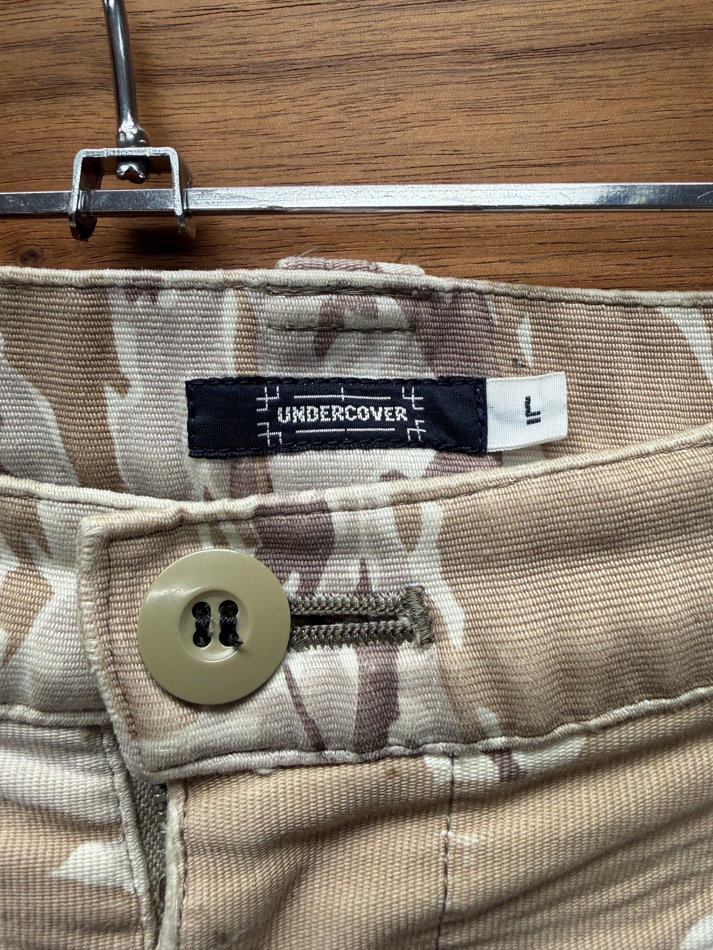 AW2001 Undercover D.A.F.V. ‘Desert Camouflage’ Cargo Pants