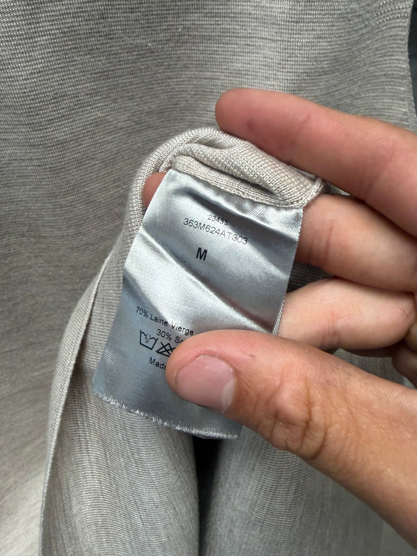 SS2013 Dior by Kris Van Assche Silk Tank Top