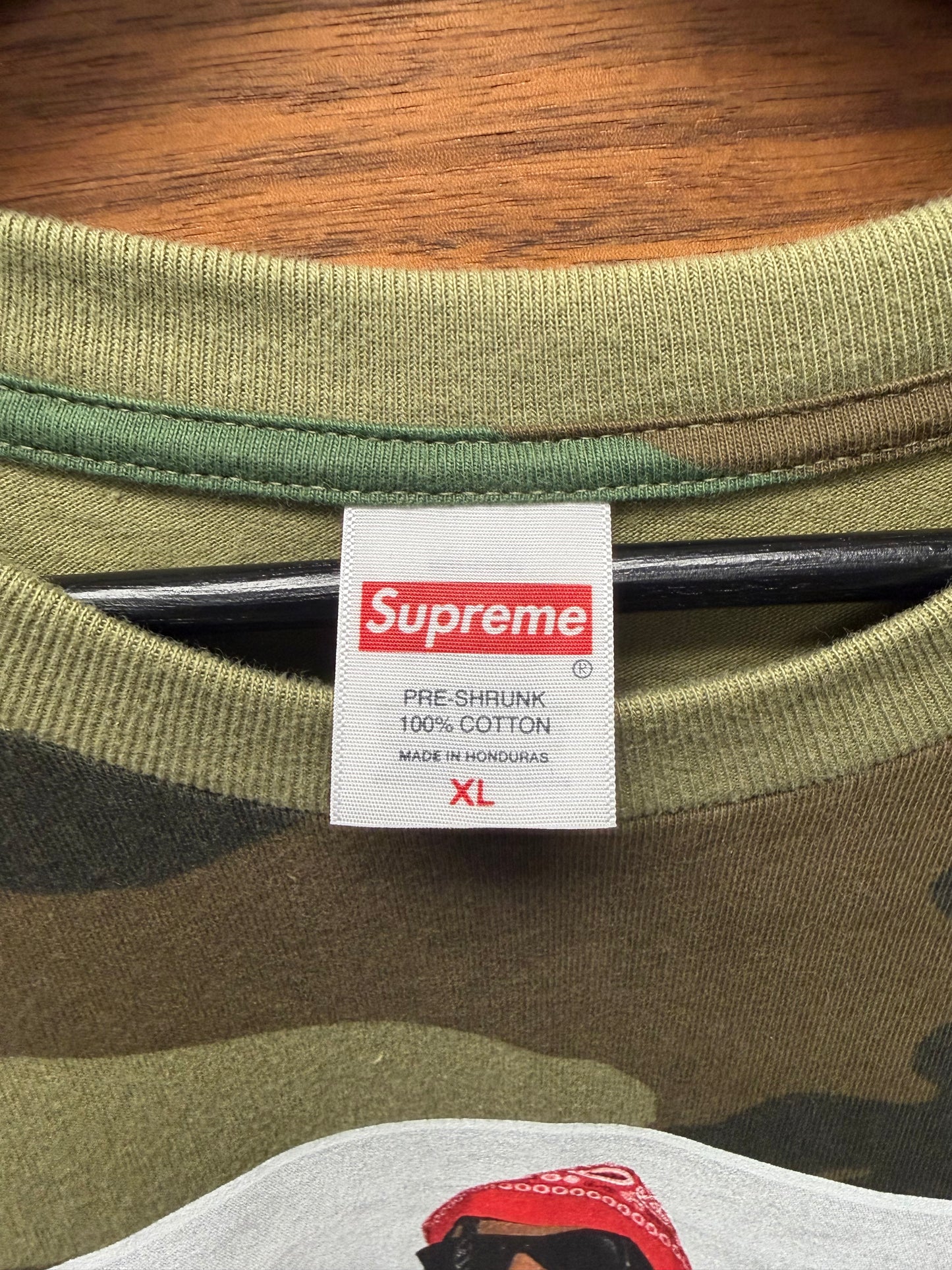 AW2025 Supreme ‘Playboy Carti’ Camo Photo T-Shirt