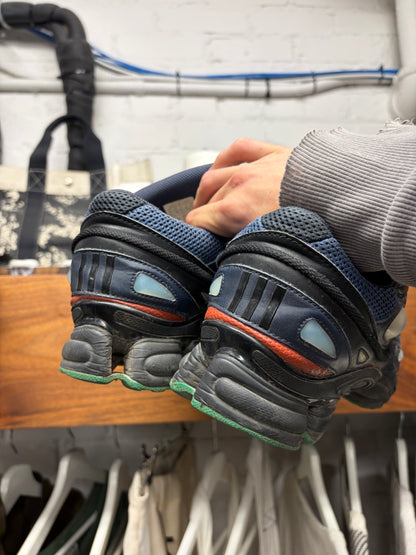 Raf Simons x Adidas Ozweegos V2 ‘Night Marine’ Low Yop Sneakers